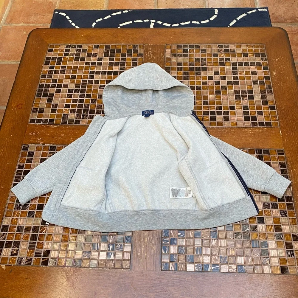 Ralph Lauren Kids Gray Hoodie